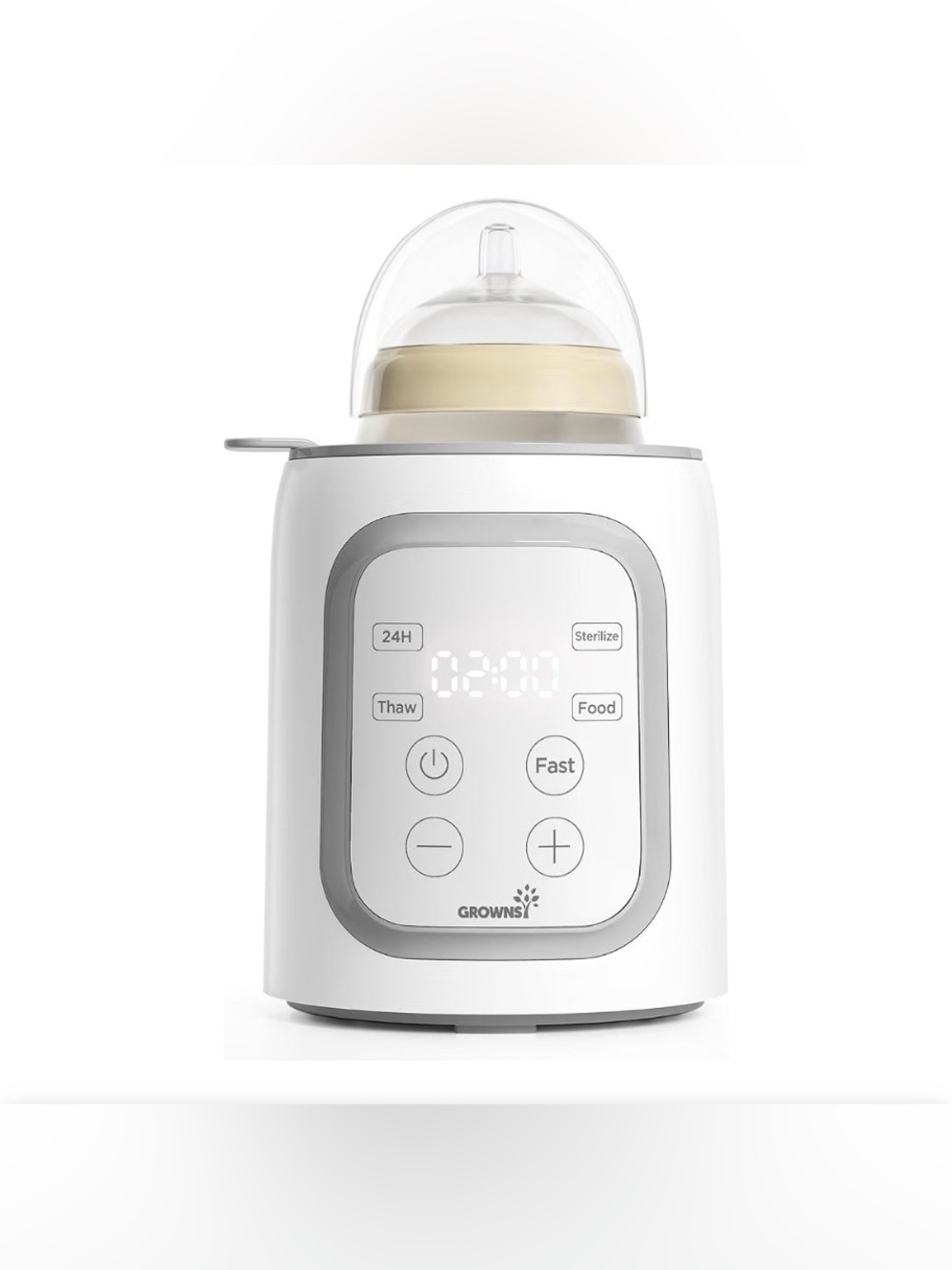 Bottle Warmer, GROWNSY 8-in-1 Fast Baby Milk Warmer